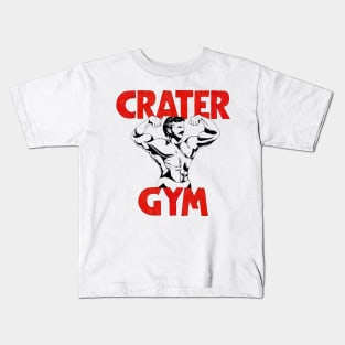 Love lies bleeding inspired vintage crater gym red Kids T-Shirt